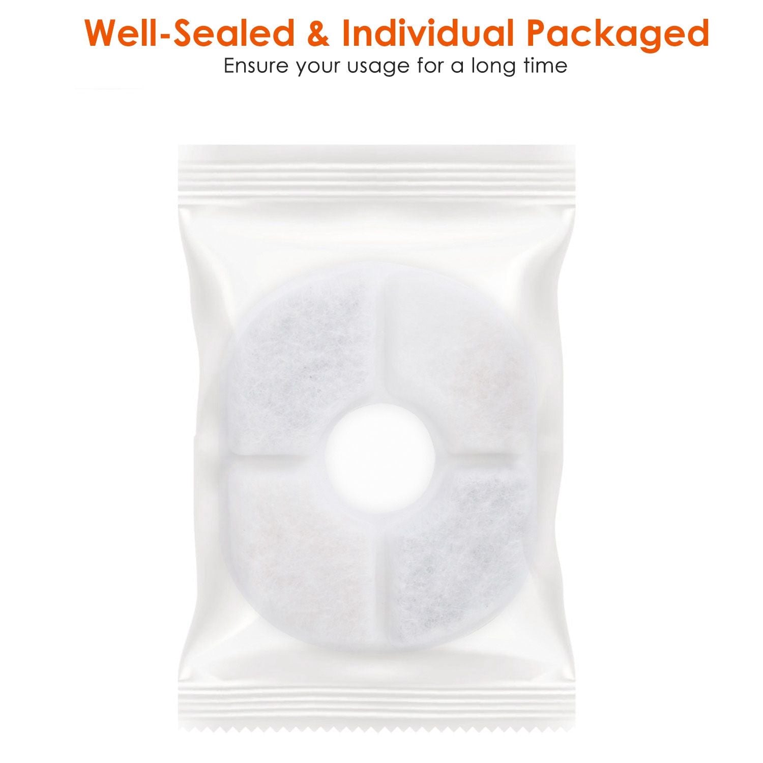 Well-sealed and individually packaged aroma diffusers in a clear pouch, designed for long-lasting freshness and convenience.